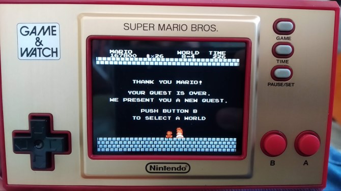 Game and Watch Super Mario